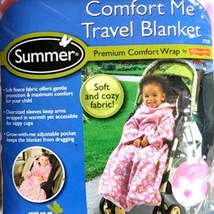 Summer Comfort Me Travel Blanket Premium Comfort Wrap On-The-Go Ages 1-4…